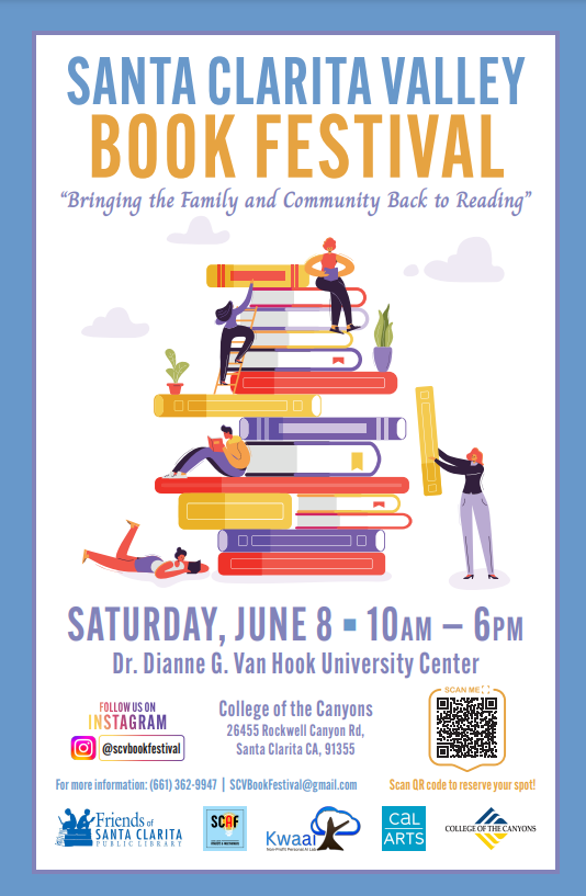Santa Clarita Valley Book Festival - June 8, 2024