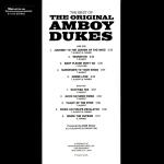 GRAPHIC IMAGE 'Best Of The Original Amboy Dukes' back cover