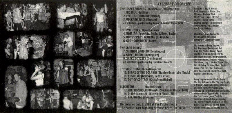 inside cover: Celebration Of Life