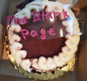 Blank Page - cake